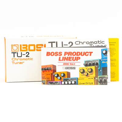 Boss TU-2 Chromatic Pedal Tuner Guitar Bass w/ Box & Manual image 2