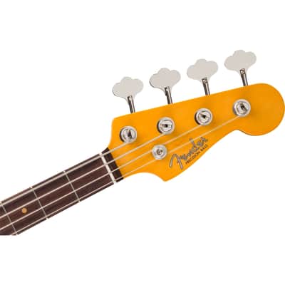 Fender American Vintage II 1960 Precision Bass RW Olympic White - 4-String Electric Bass image 3