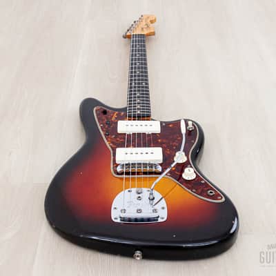 1958/1961 Fender Jazzmaster Employee Build Vintage Pre-CBS Offset Guitar Sunburst 100% Original w/ Case, Hangtag image 11