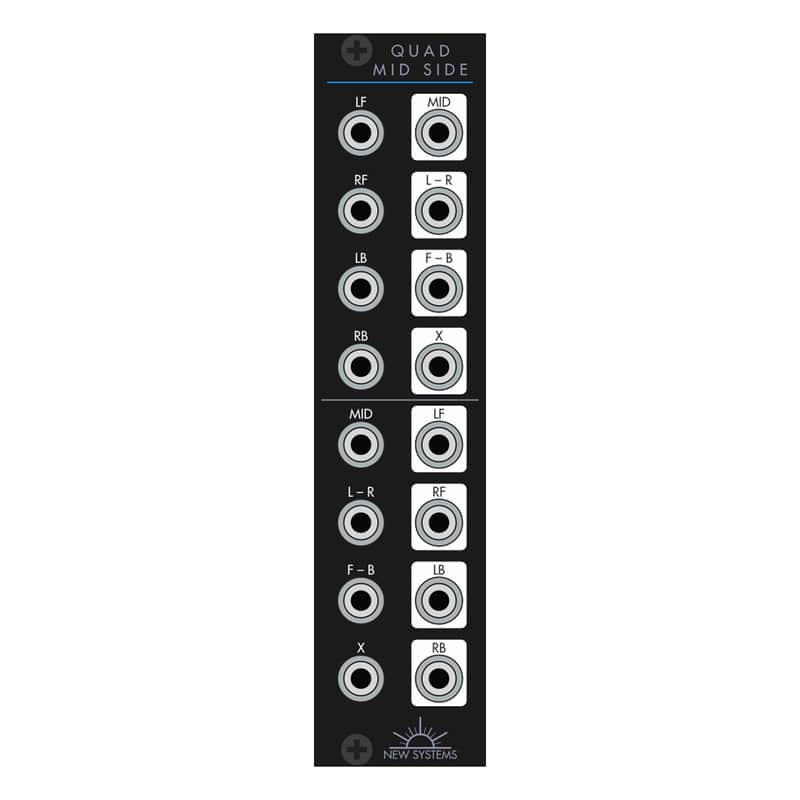 New Systems Instruments Quad Mid Side Eurorack Quadraphonic Processing Module image 1