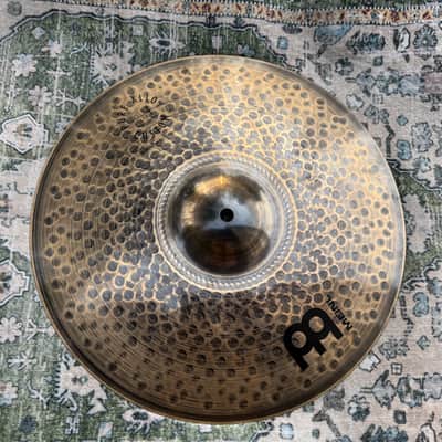 Meinl 15" Pure Alloy Custom Medium Thin Hi-Hat Cymbal (Pair) 2020 - Present - Traditional image 1