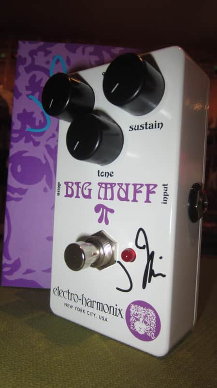 Electro Harmonix J Mascis Rams Head Big Muff Whtie image 1