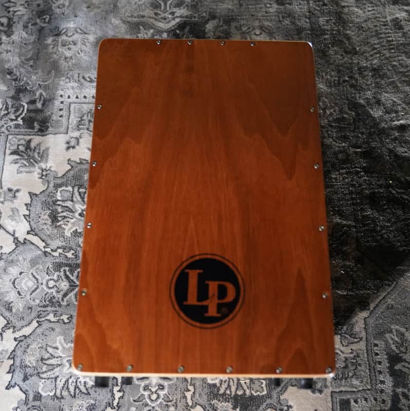 (MINT) Latin Percussion LP8800MT Multi-Tone Two Sided Cajon Peruvian Flamenco image 1