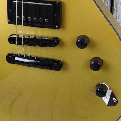 ESP LTD EC-2025 50th Anniversary Electric Guitar Metallic Gold w Hardshell Case image 6