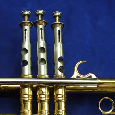 Selmer Paris Grand Prix model 20 Bb trumpet 1950 Lacquered Brass image 18