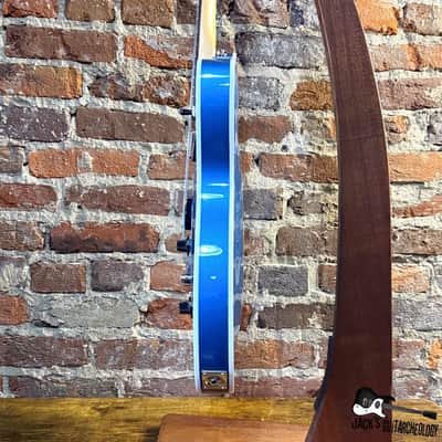 Squier Limited Edition Affinity Series Starcaster Deluxe Semi-Hollow Electric Guitar (2020s - Lake Placid Blue) image 9