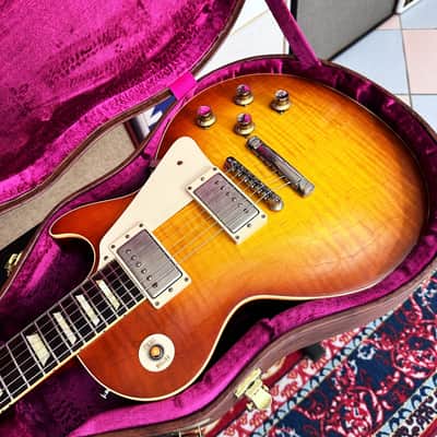Gibson Les Paul Custom Shop R0 R6 R8 R9 '60 reissue Historic Tea Burst lpr0 2014 image 8