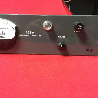 Great Working Vintage Altec 438A Tube Compressor Amplifier (Mic Preamp) image 4