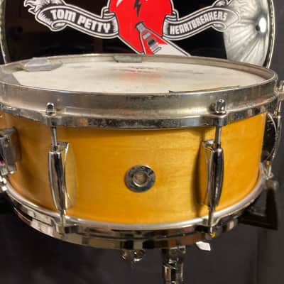 Steve Ferrone's Tom Petty and The Heartbreakers, 1977 Slingerland Radio King "Jamo Special" 5x14" Custom Snare drum. SIGNED! image 11