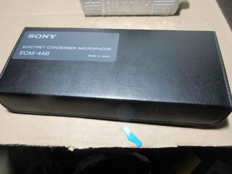 Sony ECM 44B Omnidirectional Lavalier Microphone 2004 - Present - silver image 1