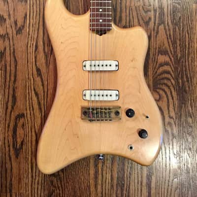 1981 Veillette Citron Shark Baritone Guitar image 1
