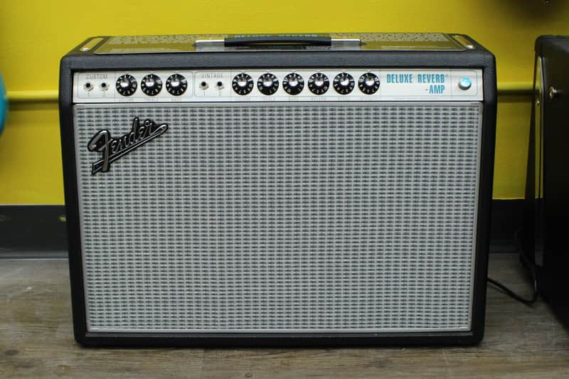 Fender '68 Custom Deluxe Reverb 22w 1x12" Combo Amplifier image 1