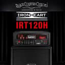 Laney Black Country Customs Handcrafted in the UK Ironheart Tube Amp Head, 120 Watts Class AB, BCC-IRT120H