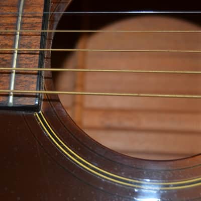 martin/sigma dm5s acoustic guitar sunburst image 16