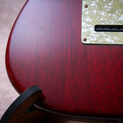 FENDER USA Custom Shop Stratocaster Plus Ultra Set-Neck *John Page "Cherry Red + Ebony" (1992)(Reserved) image 20