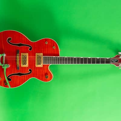 Gretsch 6120 SSU Brian Setzer 2001 - Tennessee Orange image 3