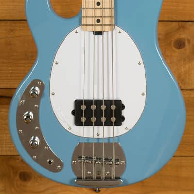Sterling RAY4LH SUB Series StingRay Bass - Chopper Blue - Left-Handed image 1