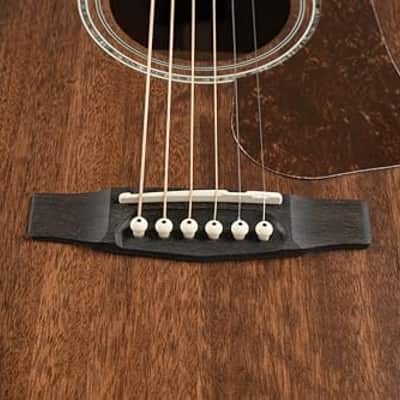 Cort Luce 6 String Acoustic-Electric Guitar, Right Handed, Natural (L450 C NS) image 5