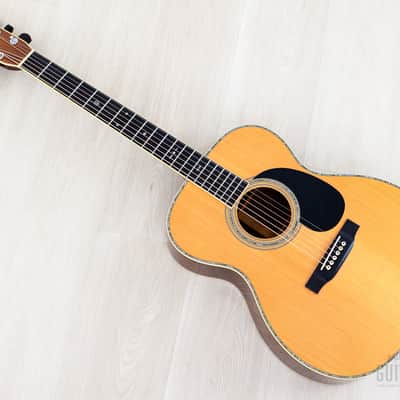 1998 Martin Custom 000-28 Brazilian Rosewood w/ Abalone Purfling, Pre-War Inlay & Case image 12