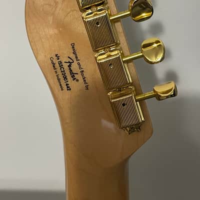 Squier 40th Anniversary Gold Edition Telecaster Sherwood Green image 5