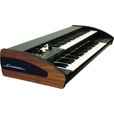 Crumar Sorrento Spinet Organ with Burn Leslie Effect Pedal image 5