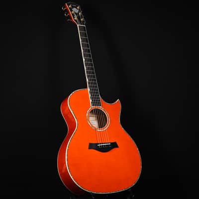 Taylor Doyle Dykes Signature Model w/ Sitka Spruce Top & Big Leaf Maple Back and Sides Acoustic/ Electric- Translucent Orange 2026 (1203096085) image 10