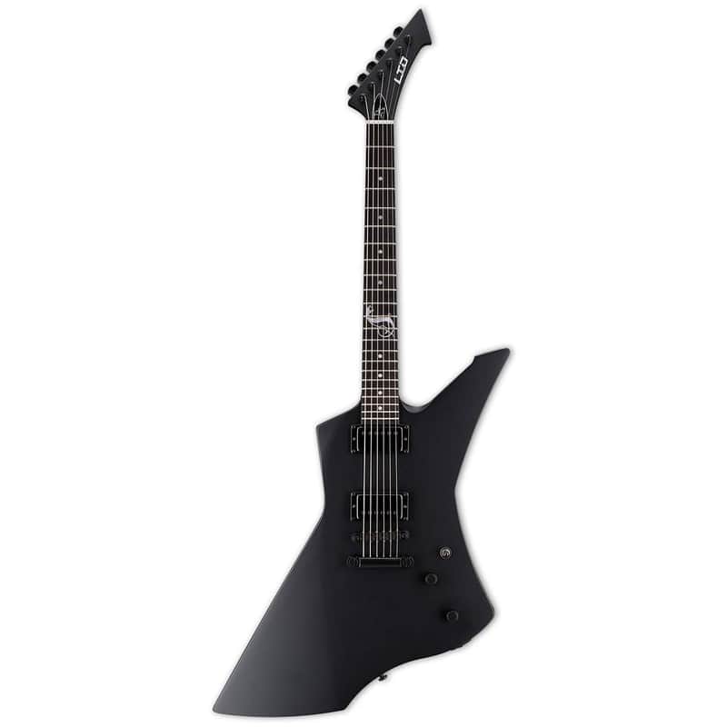 ESP LTD James Hetfield Snakebyte Electric Guitar Black Satin (FIREWORKS26) image 1