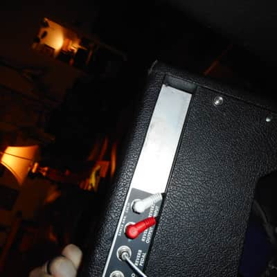 Fender Super Reverb Early Transition Drip edge AB763 1967/68 - Black / Silver image 9