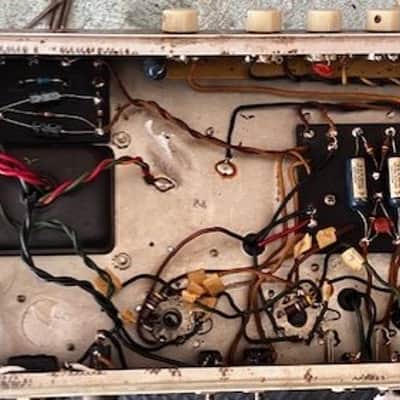 1962 Fender  Bassman Amp 6G6A W/2 X 12 Cab imagen 24