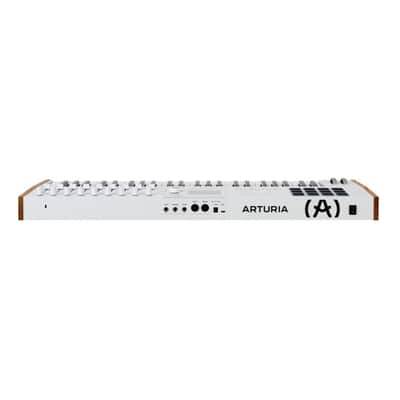 Arturia KeyLab Mk3 49 Keyboard MIDI Controller with DAW Integration, Enhanced Keybed, Visual Interface, 360-Degree Touch-Sensitive Potentiometers, Faders, Robust Wood and Aluminum Casing (White) image 5