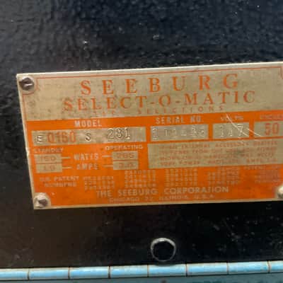 SEEBURG  Q160S JUKE BOX 1960 image 11