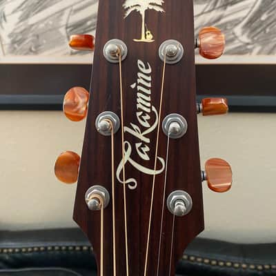 Takamine KC70 Signature Series Kenny Chesney Model OM Acoustic/Electric Guitar 2010s - Natural image 2