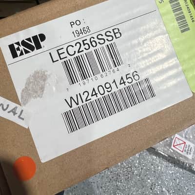 ESP LTD EC-256 Electric Guitar - Silver Sunburst Teardrop image 7