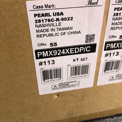Pearl Professional Series 22x18 Bass Drum #113 - Sheer Blue image 6