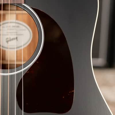 Gibson J-45 Special Dreadnought Acoustic Guitar - Ebony Satin with Gig Bag image 10