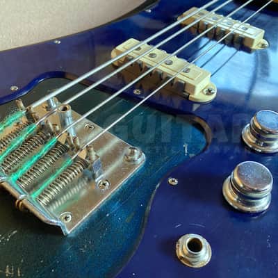 GUYATONE EB-9 'SHARP 5' BASS VINTAGE 1960s ALL ORIGINAL w/OHSC image 22