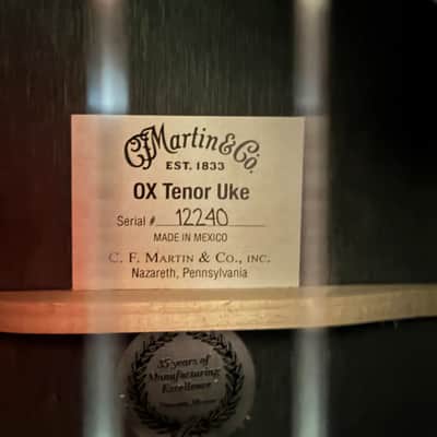 Martin 0X Tenor - Whiskey Sunset image 5