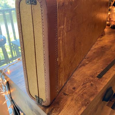 **Vintage** (1955-1958) Fender Tweed Stratocaster/telecaster Electric Guitar Case image 9