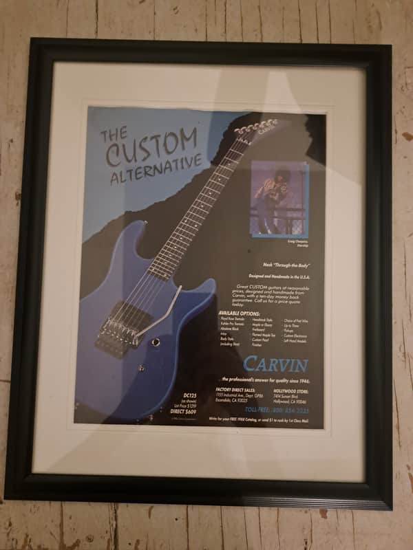 1988 Carvin DC125 Advertisement image 1