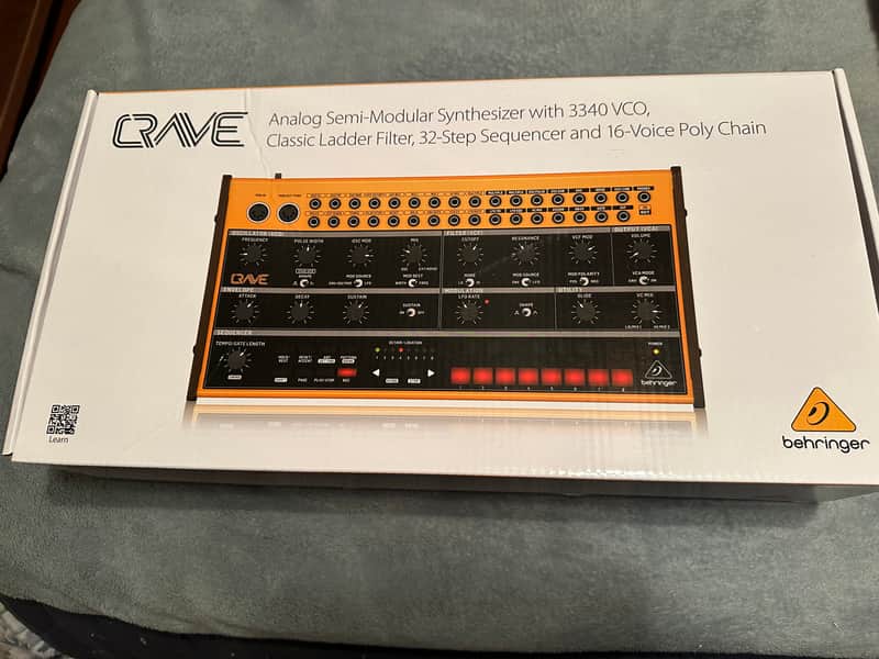 Behringer Crave Analog Semi-Modular Synthesizer | Reverb