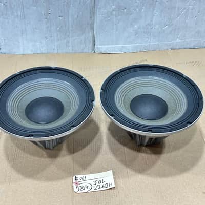 JBL Professional 2262H 12" 8 Ohm Woofer Speaker #001 (LOT OF 2) THS image 2