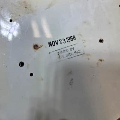Vintage RARE 1966 Harmony H25 Bass Guitar Pickguard with Selector Switches Luthier Parts image 7
