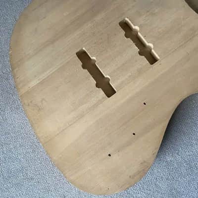 Basswood Unfinished 4 String Jazz Bass Style Body image 16
