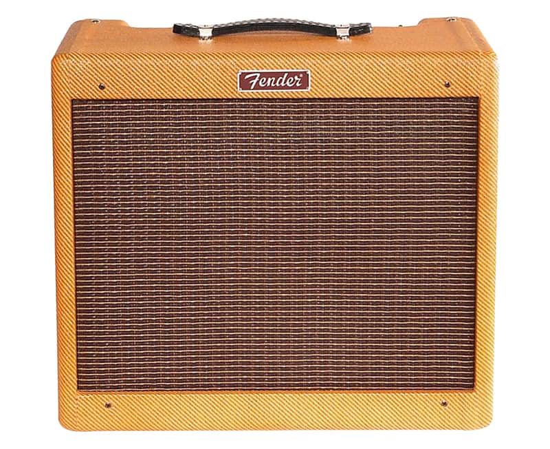 Fender Blues Junior Lacquered Tweed 15W 1x12 Jensen C12-N Tube Guitar Combo Amp image 1