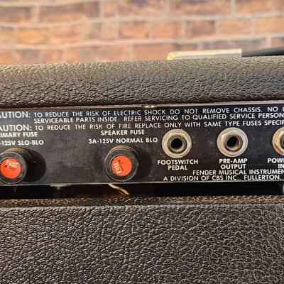Vintage 80’s Fender Studio Lead 2-Channel 60-Watt 1x12" Solid State Guitar Combo image 11
