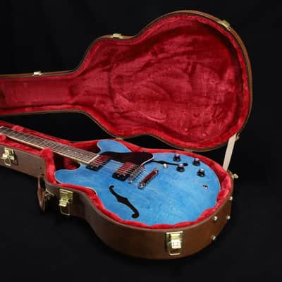 Gibson ES-335 Figured Ocean Blue USA with Case 250 image 10