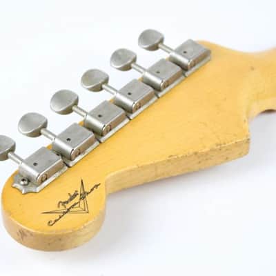 Vintage 1955 Fender Stratocaster 55' Reissue Custom Shop ~Heavy Relic~ Maple Neck USA Strat w/Original Tuners image 15