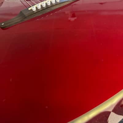 Fender Sonoran SCE 2008 - 2011 - Candy Apple Red image 8