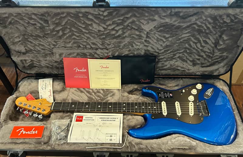 Fender Ultra II Stratocaster 2024 - Noble Blue/ 8lbs. 2.6oz. #US240031741 image 1