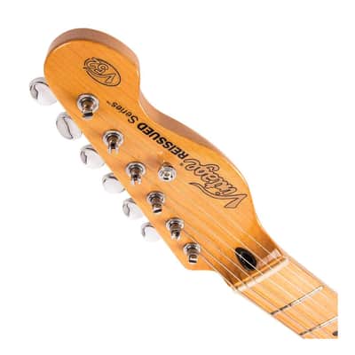 Vintage ReIssued Series V52 Electric Guitar - Butterscotch image 4